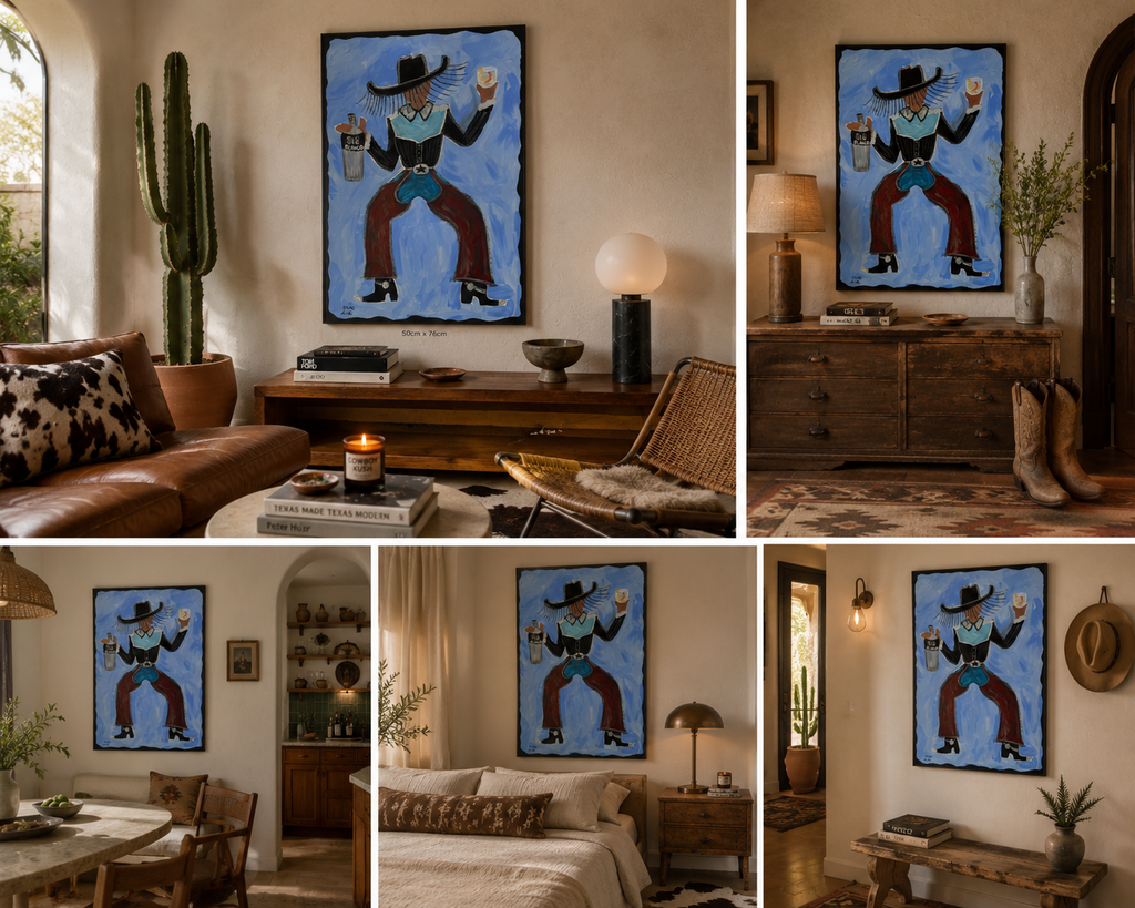 "COWBOY WANTS TO PARTY"