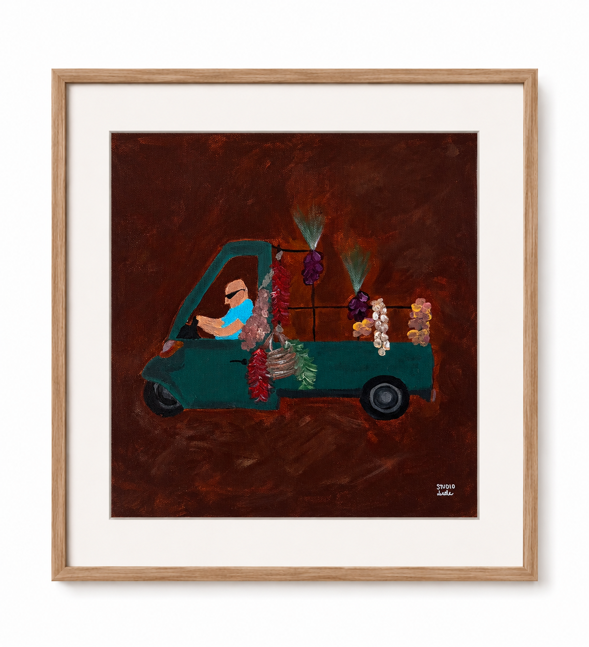 Print :"Italian Uber Eats"