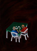 Print: “CI GIOCHIAMO UNA PARTITA?” (SHALL WE PLAY A GAME?)