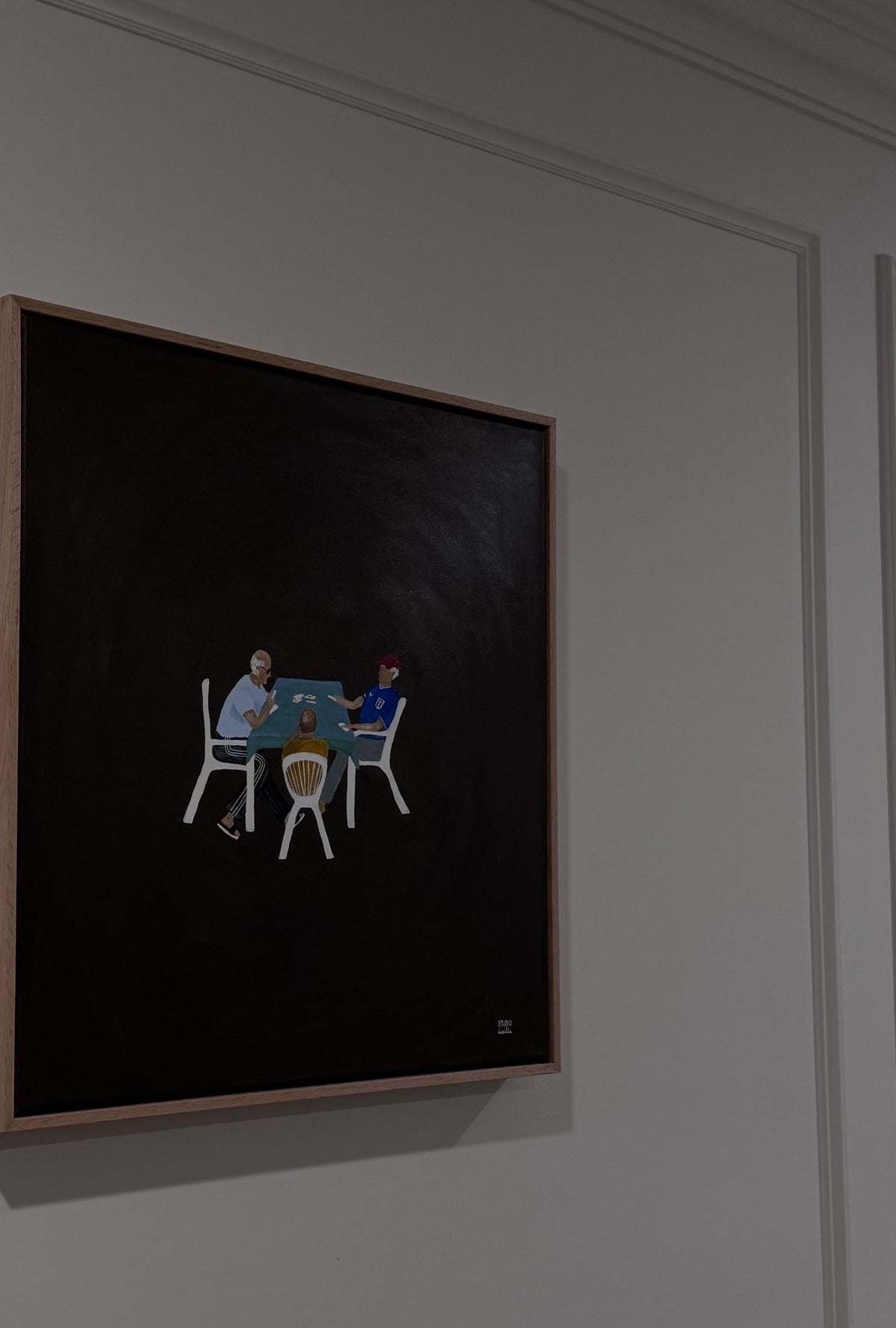 “The Scopa Table” Print