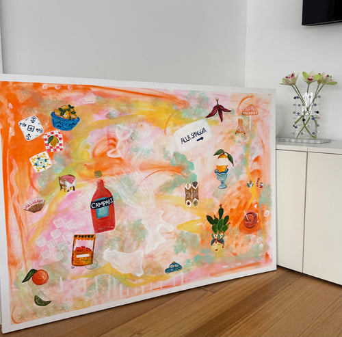 "Campari & Chaos" PRINT