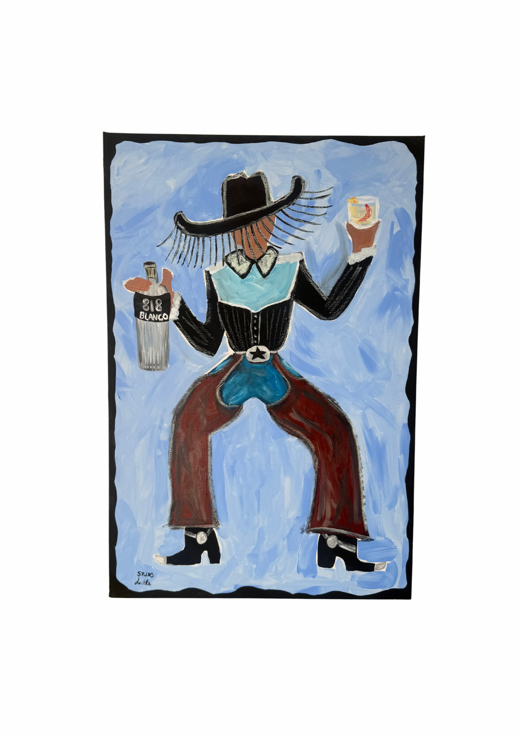 "COWBOY WANTS TO PARTY"