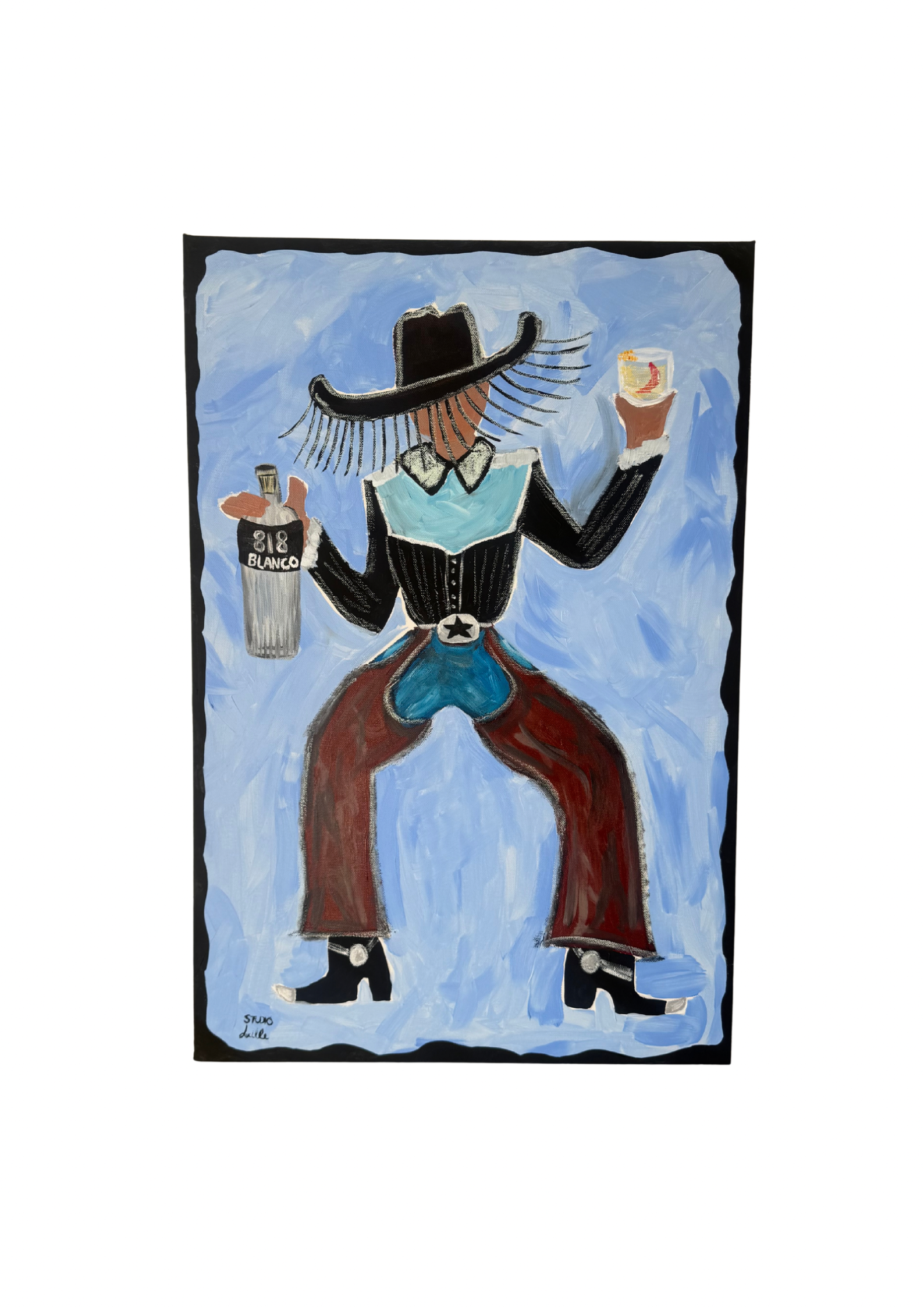 "COWBOY WANTS TO PARTY"